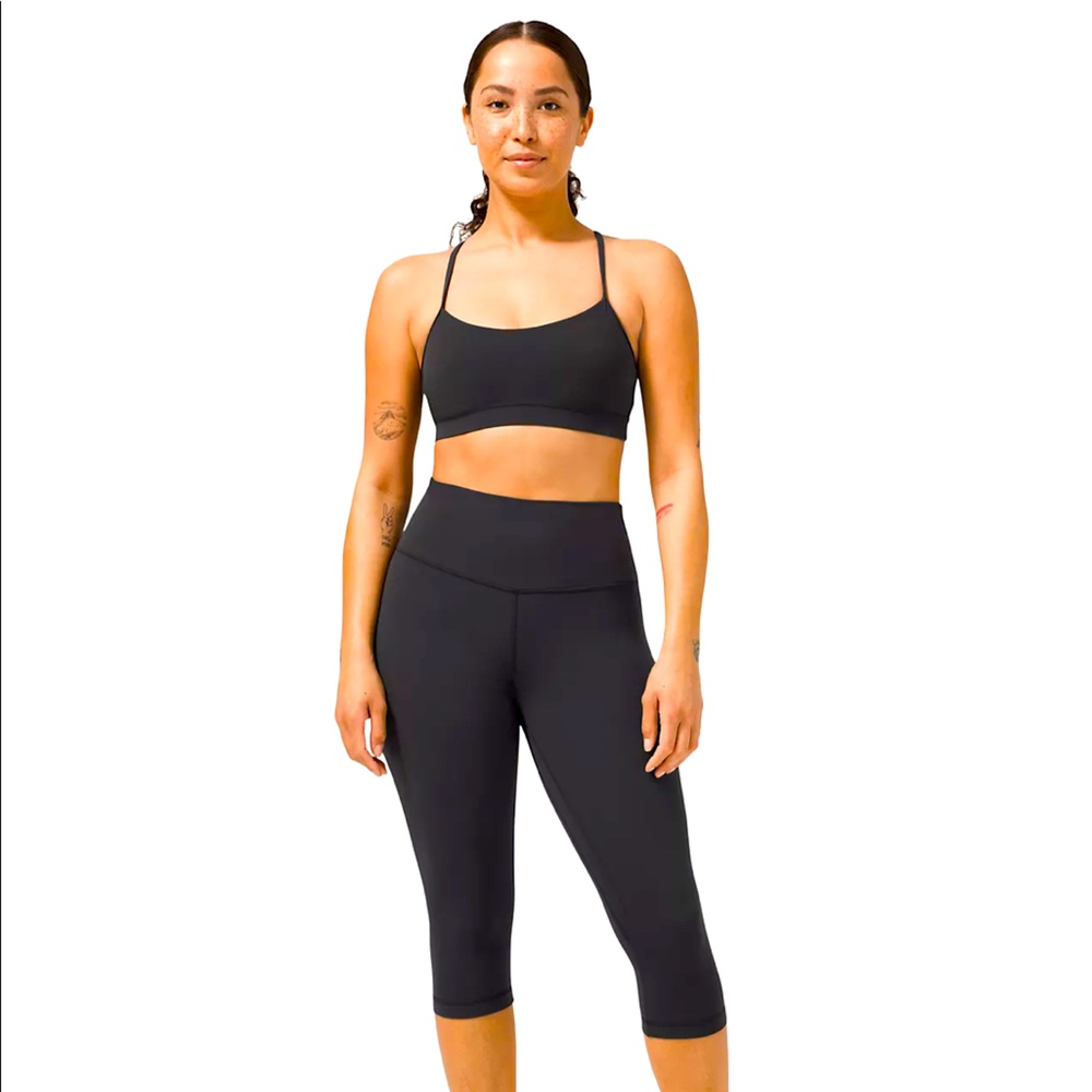 Lululemon cropped black leggings-4